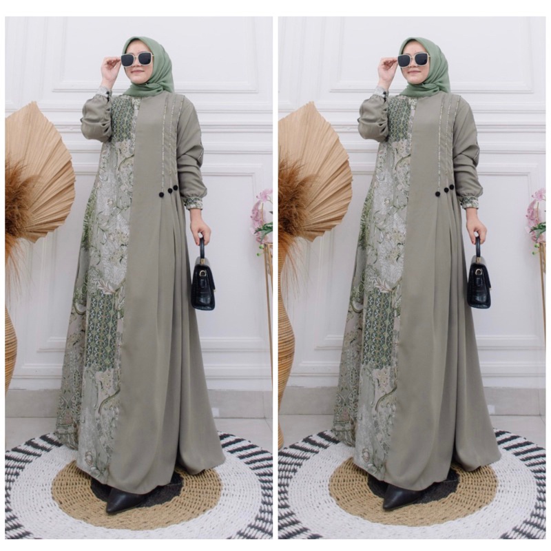 gamis nazifa adisha - gamis adisha - gamis terbaru - gamis lebaran