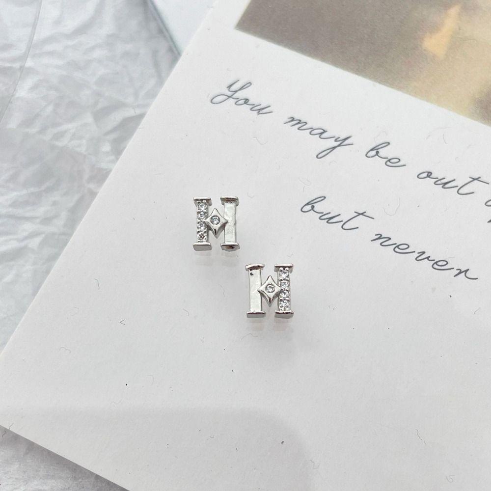 Mxbeauty Dekorasi Nail Art Alfabet DIY Rumbai Berlian Imitasi Zirkon Manicure Ornaments