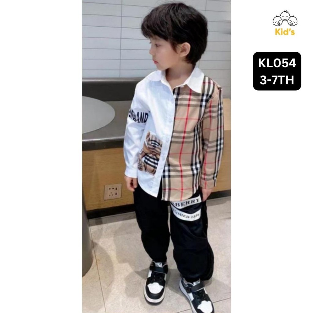 Setelan Korea Anak Cowok Impor KL054 | Korean Style Set