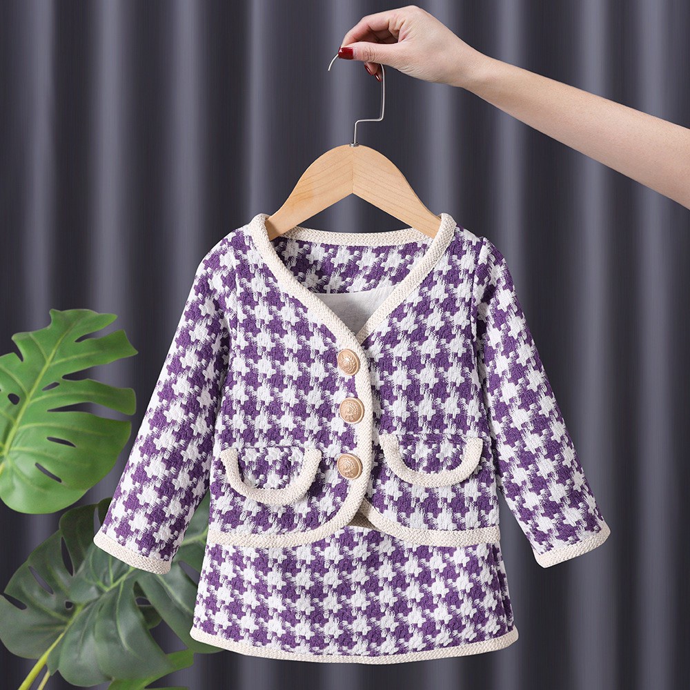1-5 thn || SETELAN BLAZER + ROK (1 SET) JAKET CARDIGAN LUARAN BAWAHAN CATALOG TXY XH