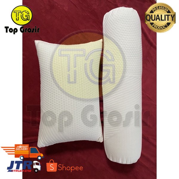 READY Bantal Guling Hotel foam memory premium busa empuk bantal guling nyaman UKURAN LEBIH BESAR