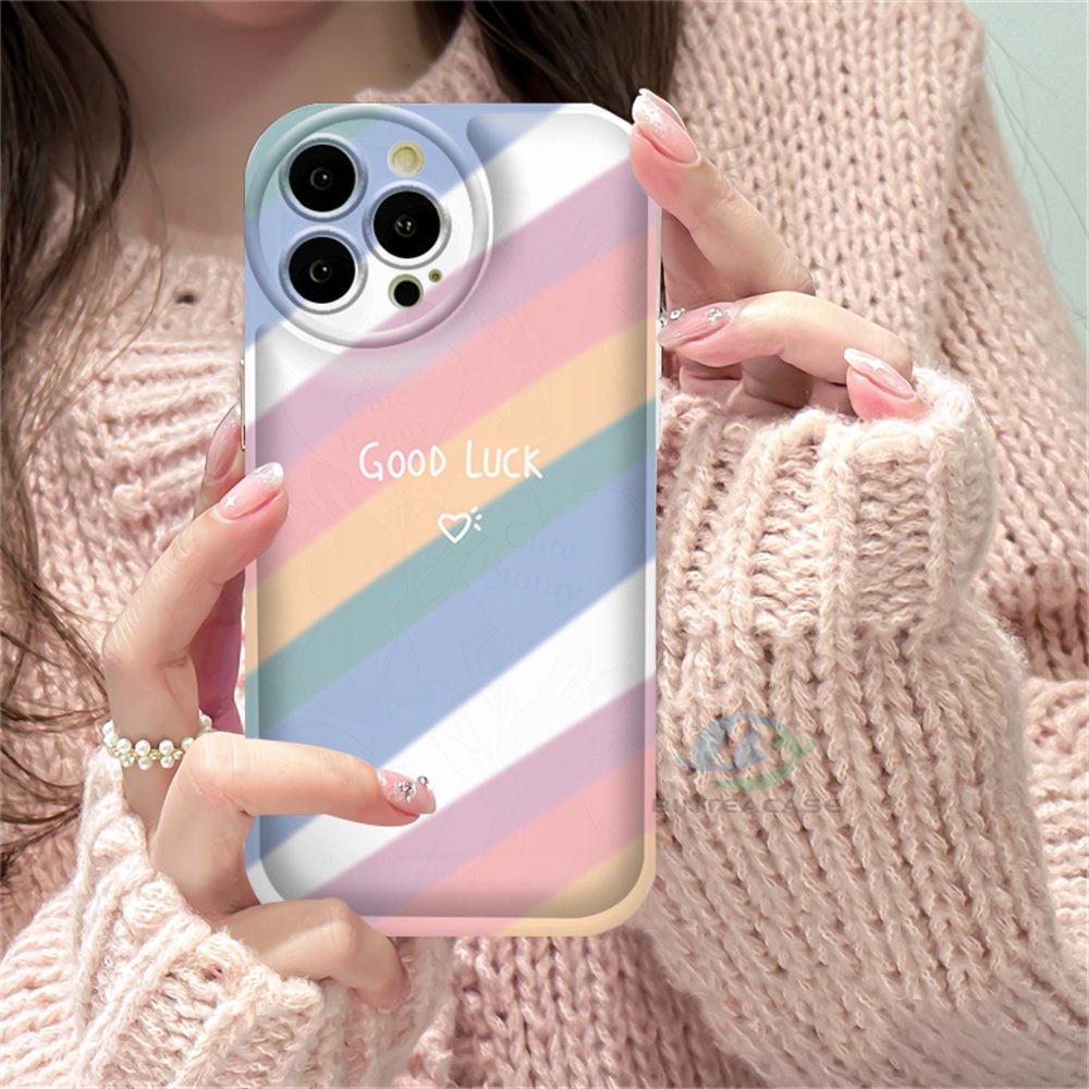 Realme 10 C15 C12 C25S C11 C20 Realme5 5i 6i C3 8i C21Y C25Y Rainbows and Care Bears Silikon Airbag Case Binteacase