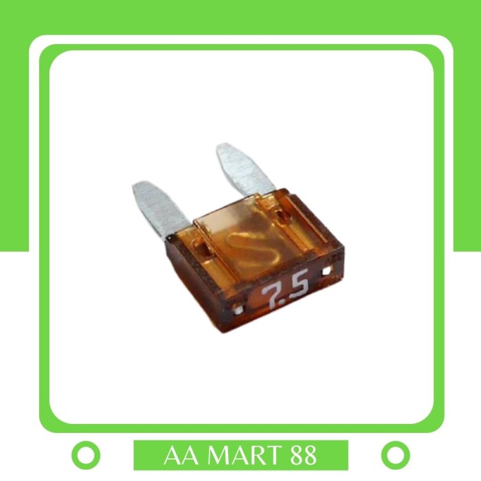 sekring / fuse mini 7.5A merk Flosser