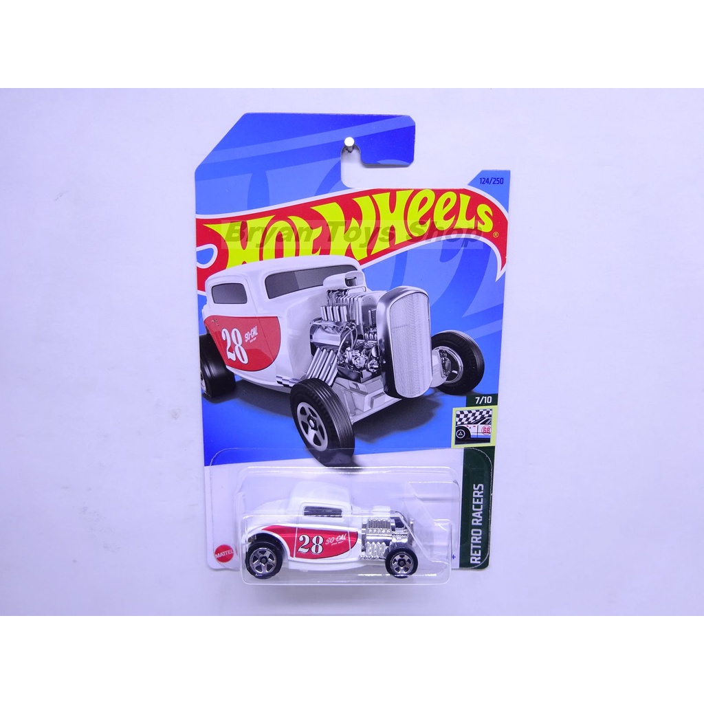 Hot Wheels 32 Ford Putih Merah No. 28