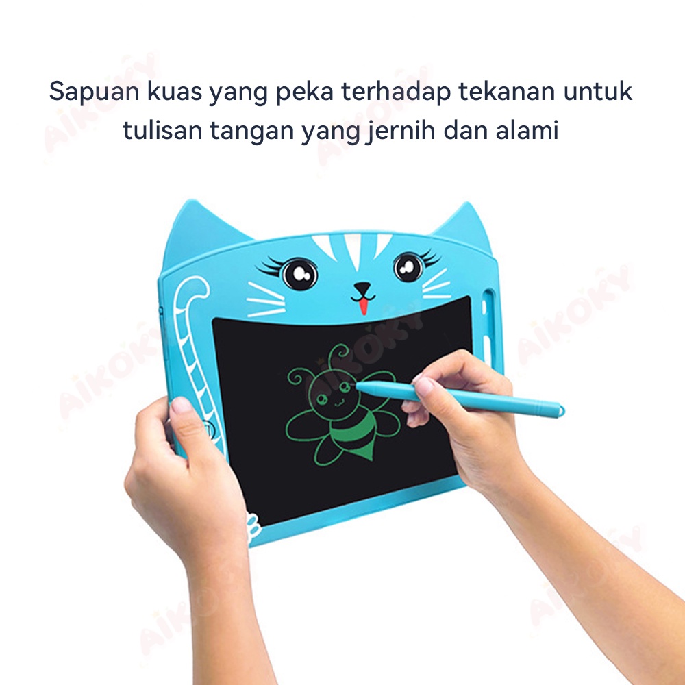 Aikoky LCD Writing Tablet Drawing Pad Papan Tulis Gambar Anak