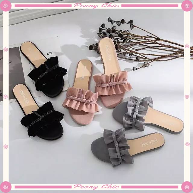 DISKON FASHION PREMIUM MURAH / Sandal Teplek Wanita BLUDRU