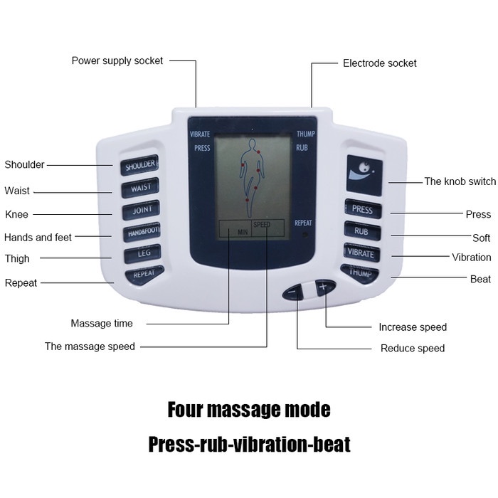 Alat Akupuntur Pulse Meridian Instrument TENS EMS Terapi Syaraf Otot