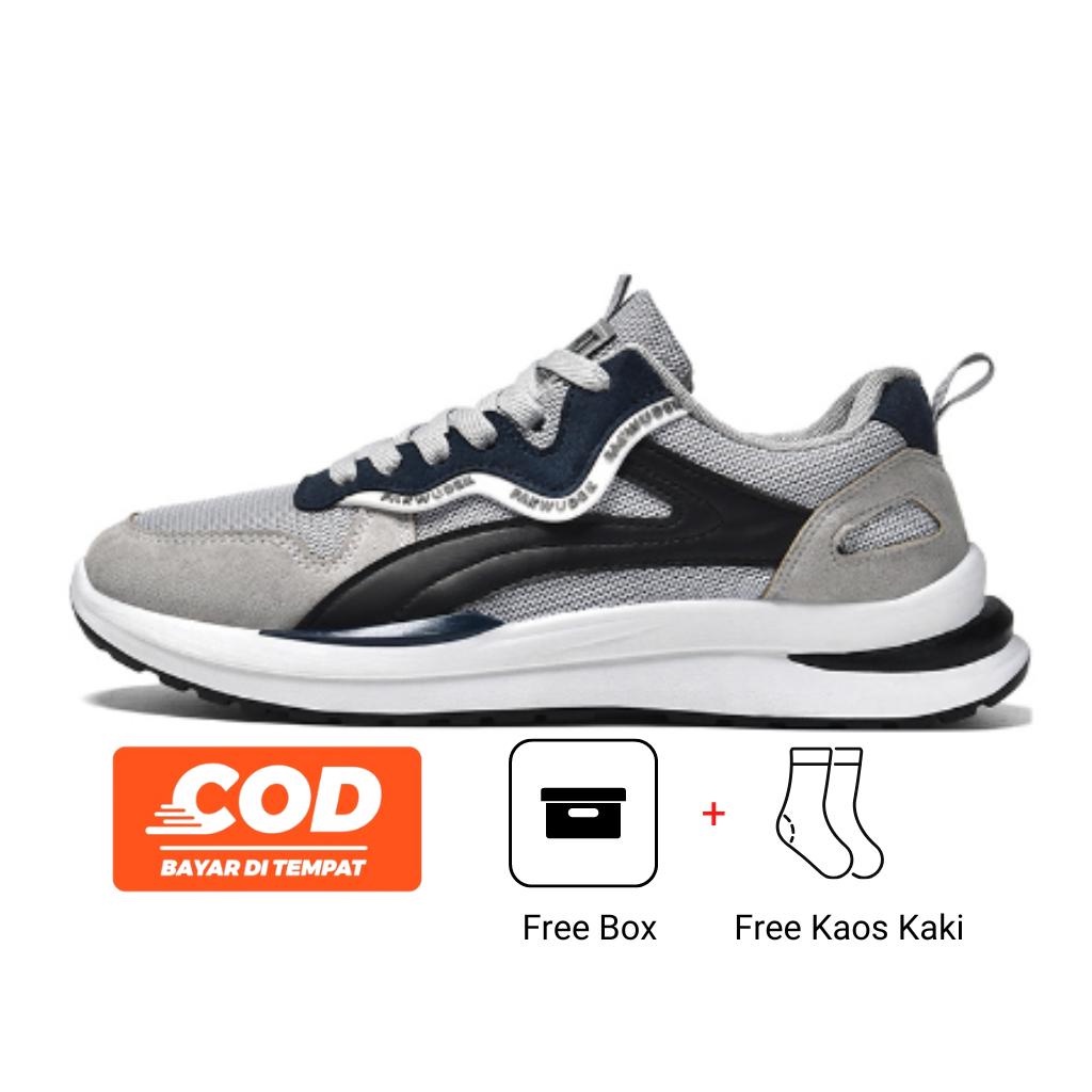 ✅COD [BBS] Sepatu Sport Olahraga Pria GD-18