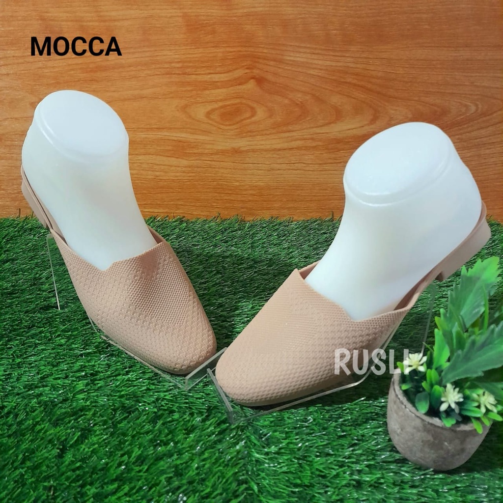 (COD) Sandal Sepatu Flat Lembut Jelly Import Wanita Balance 2205