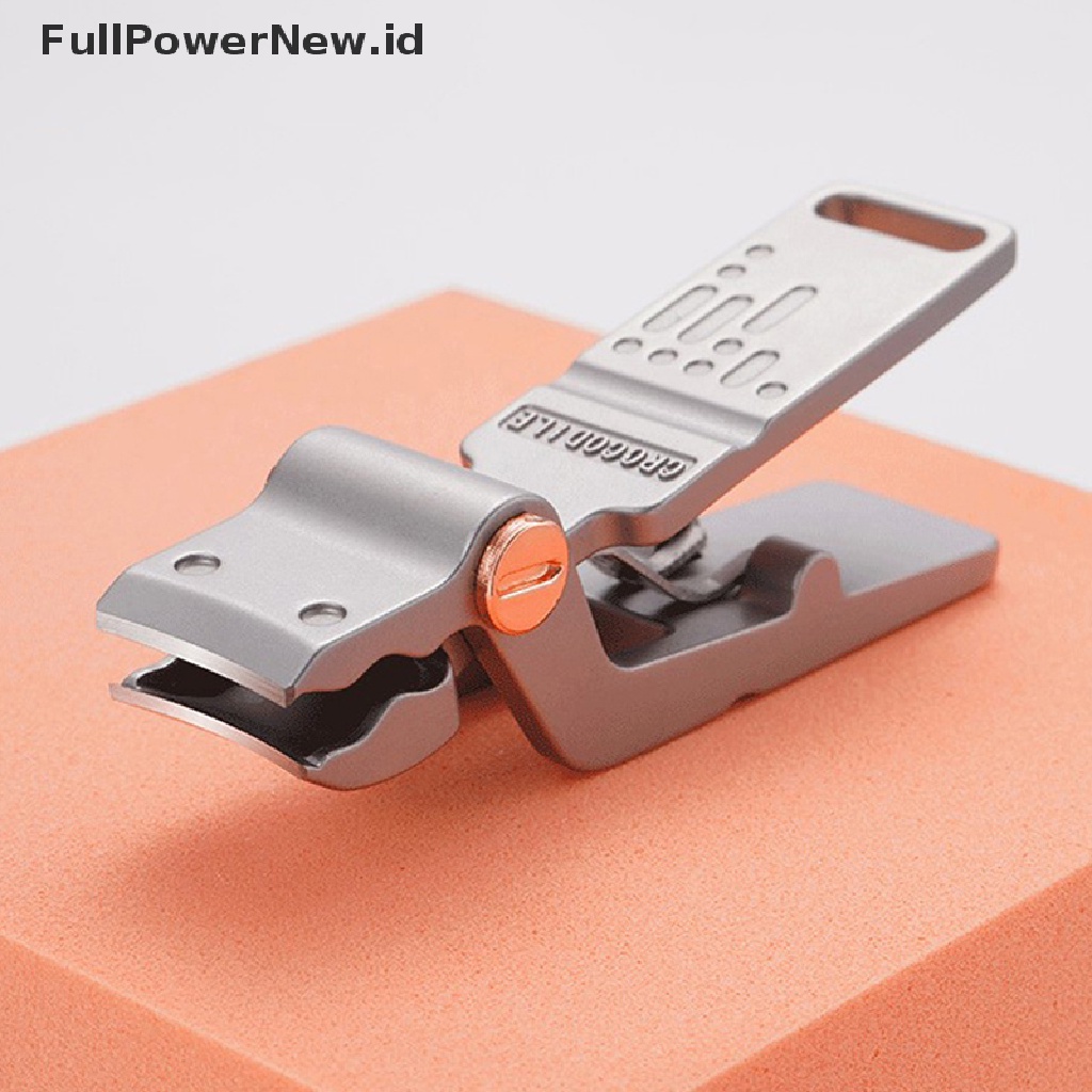 Power Gunting Kuku Rahang Lebar Stainless Steel Manicure Cutter Nails Scissors Tools ID