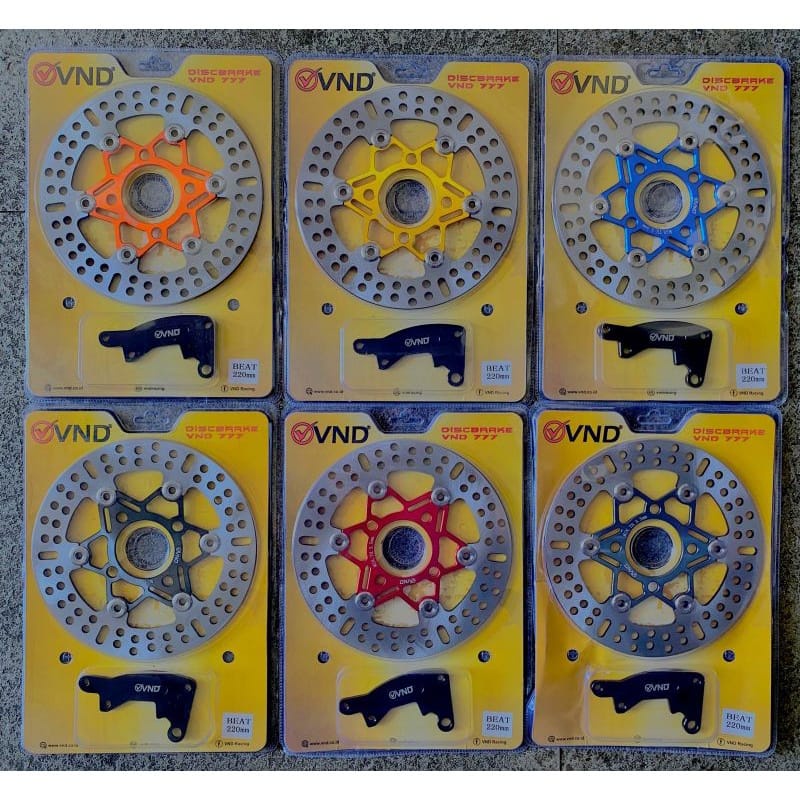 PIRINGAN CAKRAM DISK BRAKE VND 220MM VARIO 125 VARIO 150 BEAT VND