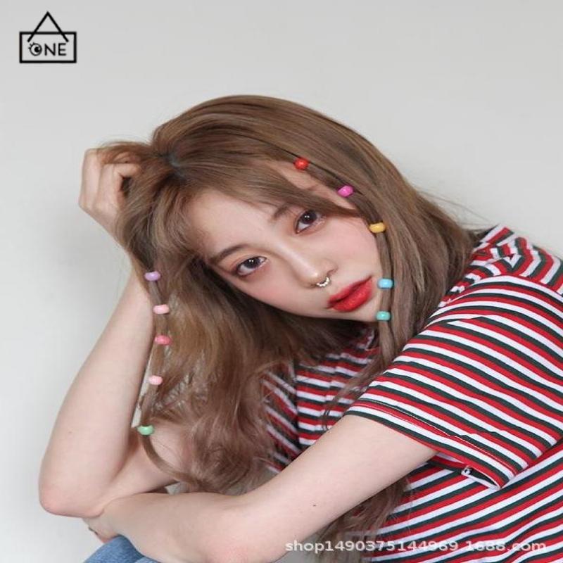 COD❤️Jepit Rambut Klip Bulat Jepitan Clip Anak Korea Kecil Warna Warni-A.one