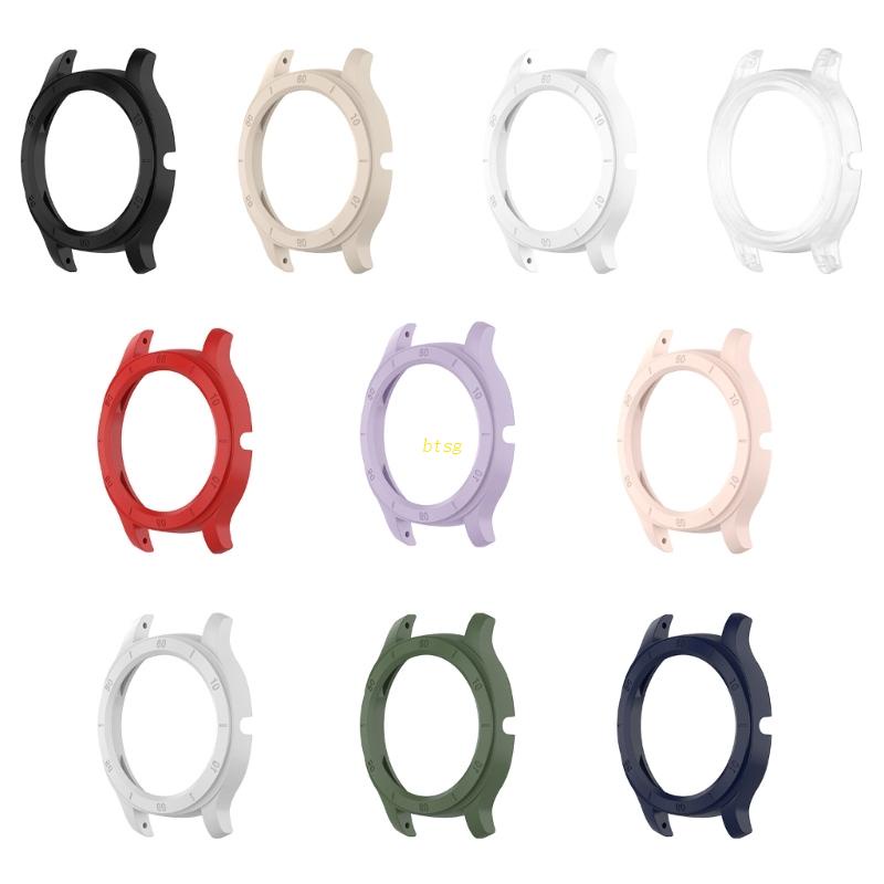 Btsg Smartwatch Bumper Cover Untuk Watch-GT Cyber Casing Pelindung Rumah Setengah Coverage