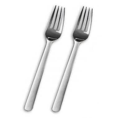 (BISA COD) FTIHSHP  Mijia Zwilling Garpu Makan Stainless Steel 2 PCS - MJSLRCC01XH