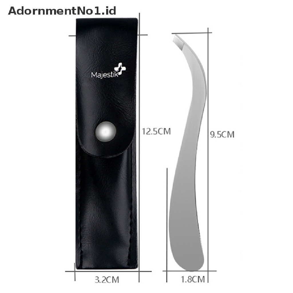 [AdornmentNo1] Profesional Stainless Steel Penjepit Alis Wajah Hidung Rambut Klip Remover Alat [ID]