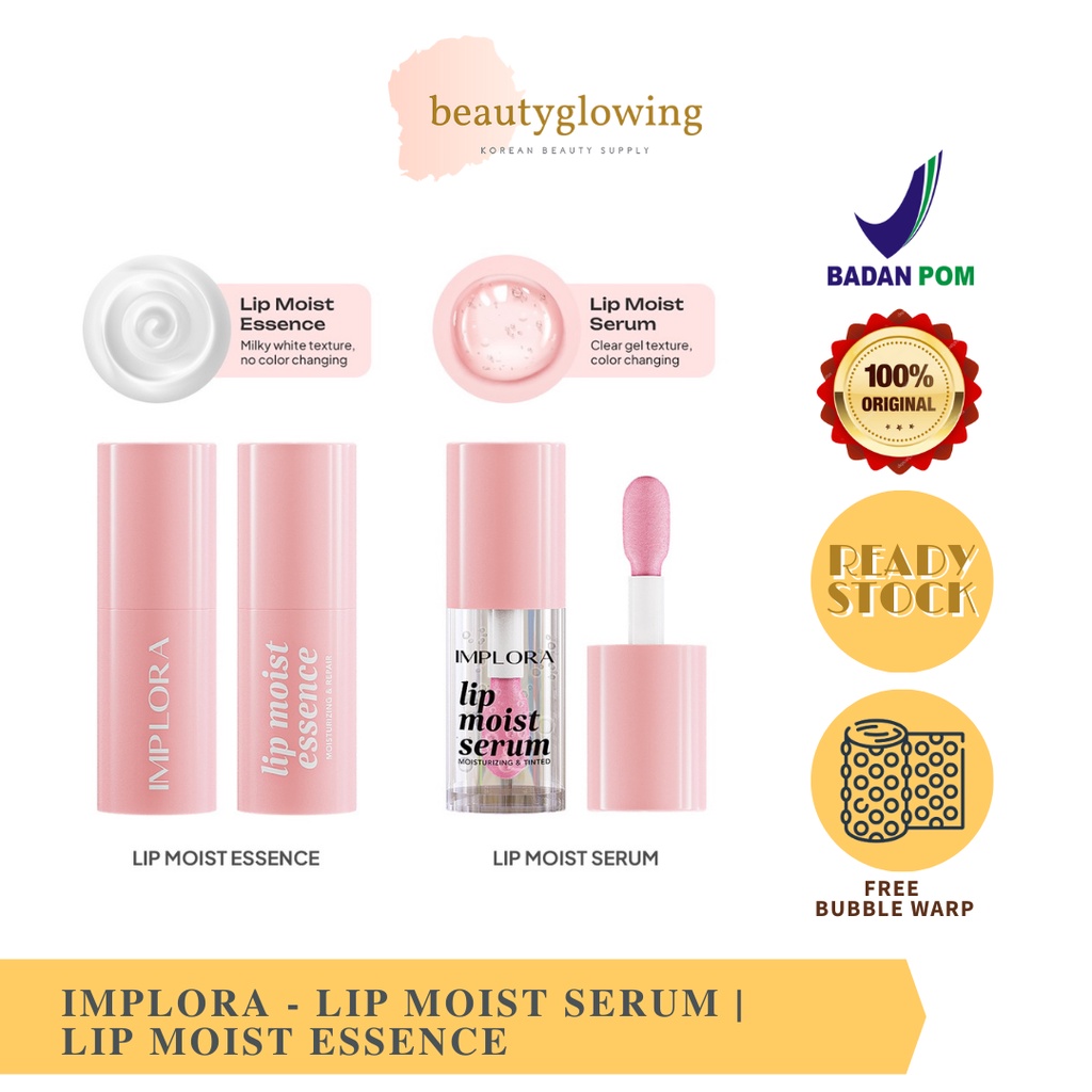 IMPLORA LIP MOIST ESSENCE &amp; LIP MOIST SERUM