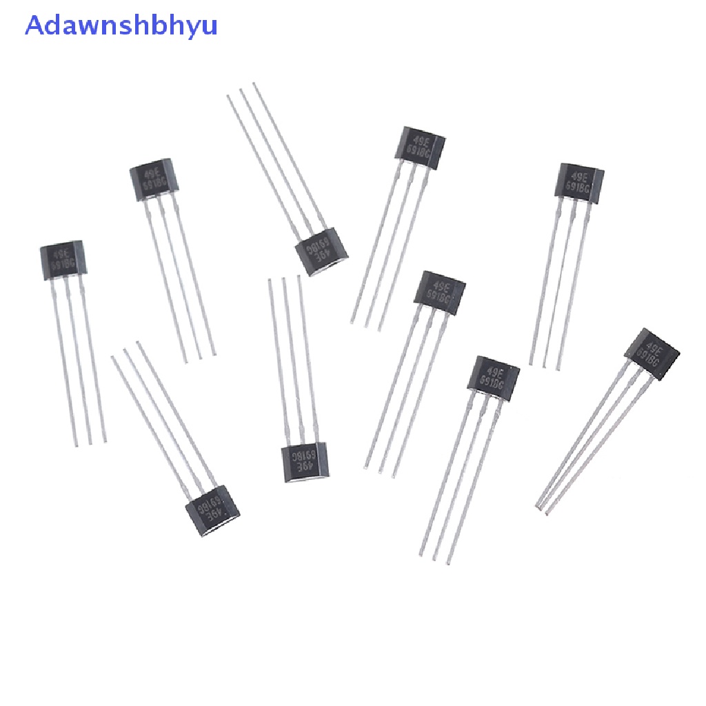 Adhyu 10pcs Elemen Aula 49E OH49E SS49E sensor linear sensor Aula ID