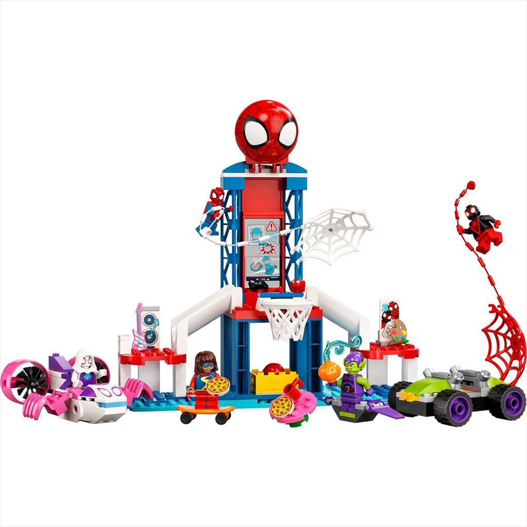 LEGO Marvel Spidey 10784 Spider-Man Webquarters Hangout