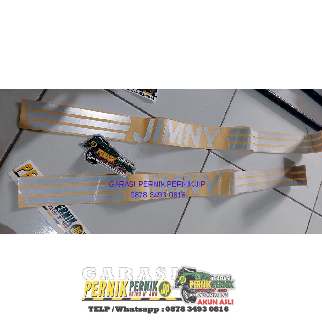 STIKER LJ80 BAWAH PINTU DEPAN
