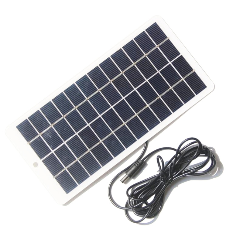 Zzz USB Solar Panel 10W 12V Polysilicon Pengisi Daya Panel Surya Untuk Pompa Lampu Outdoor