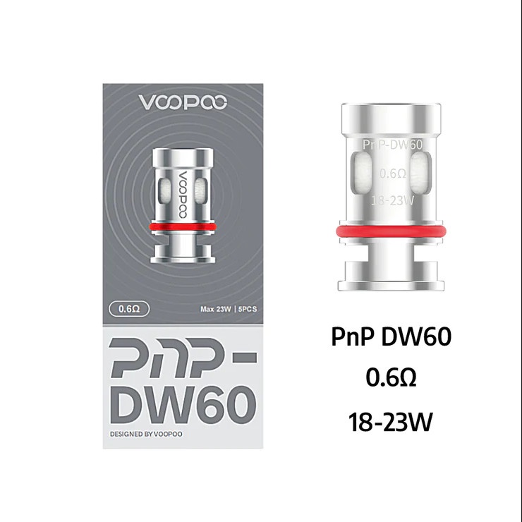 New Coil Vinci 3 Pod PNP DW60 0.6 Ohm By Voopoo Coil DW60