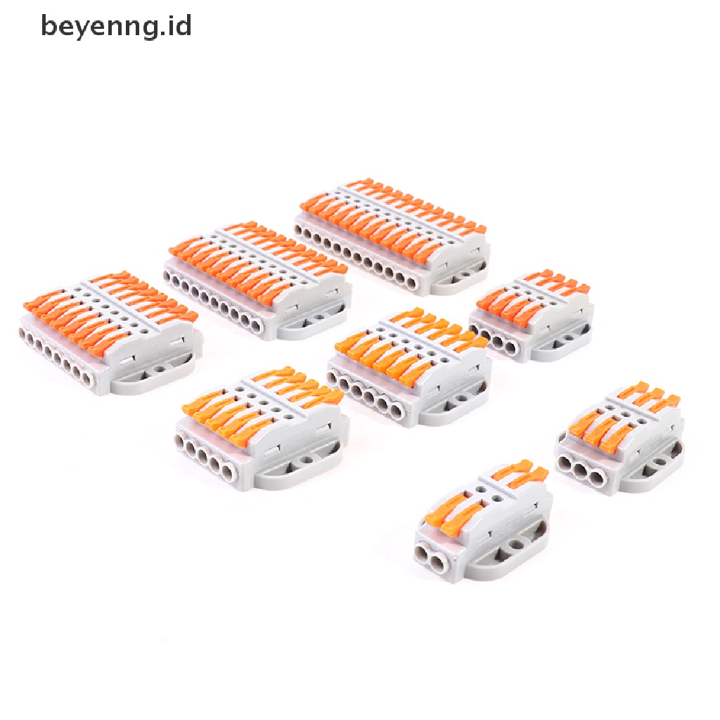 Beyen 2-12 pin Quick Docking Kabel Listrik Terminal Block Connector ID