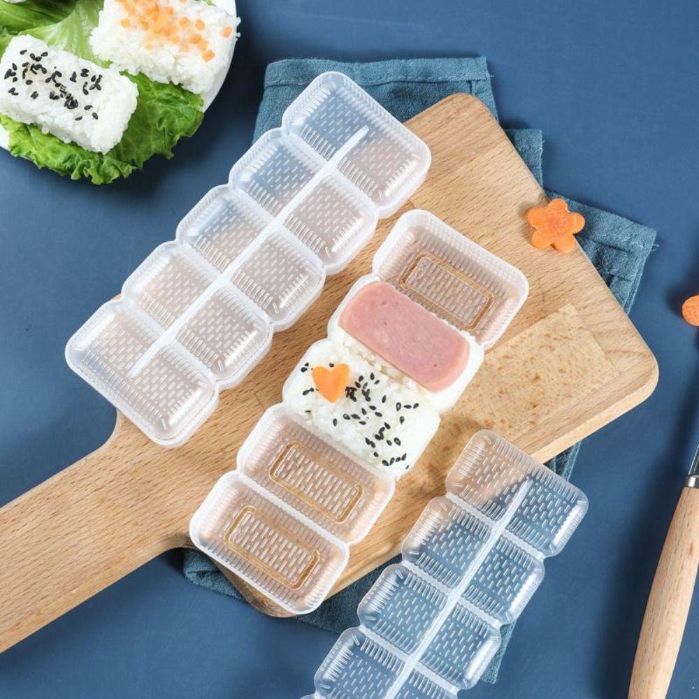 [Elegan] Cetakan Sushi Gaya Jepang Portable Sushi Maker Kotak Makan Anti Lengket