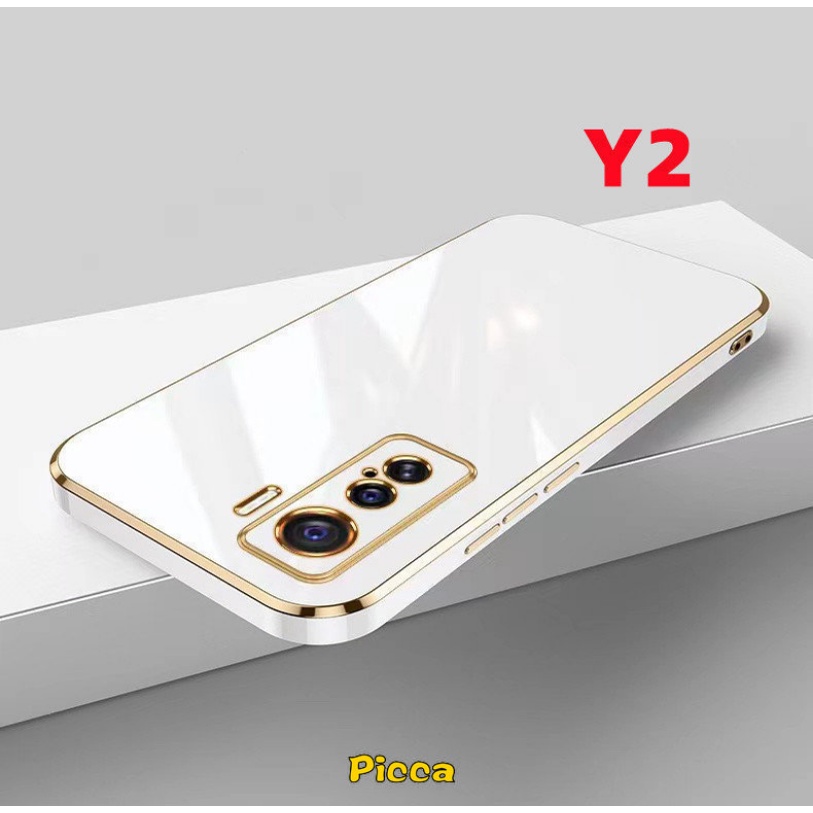 Luxury Plating Straighe Edge Electroplate Smooth Case Untuk Samsung A12 A50 A50s A30s A10s A20 A30 A23 A11 M11 M12 M01S A13 A33 A73 A03 Core Soild Color Ultra-Tipis Soft TPU Case