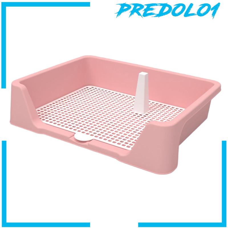 [Predolo1] Dog Training Potty Tray Urinal Jaga Bersih Anti Cipratan Kotak Kotoran Anjing Kisi