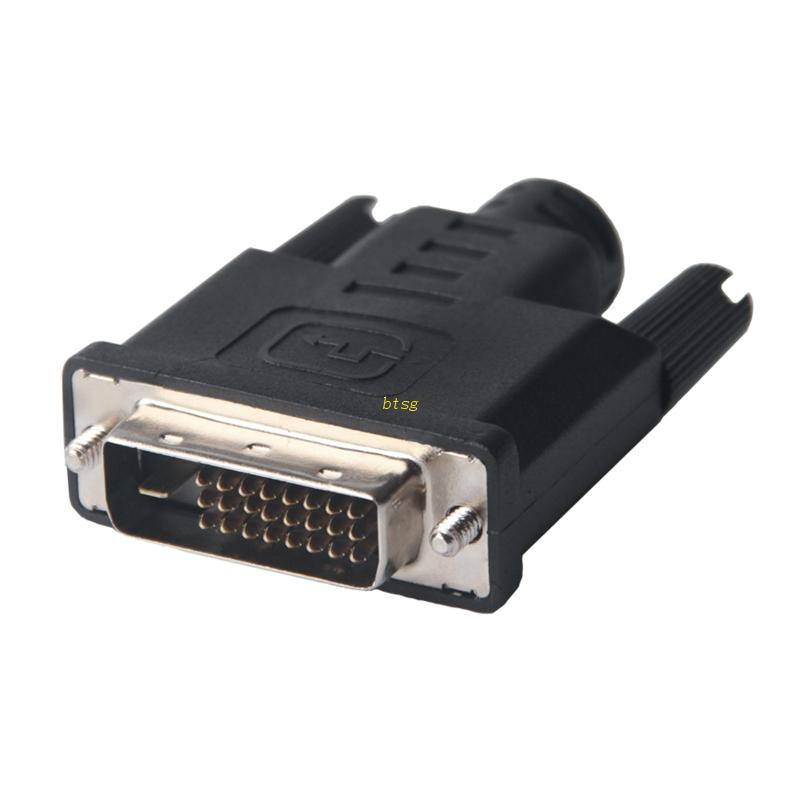 Btsg DVI EDID Dummy Plug, 1920x1080 @ 60Hz VGA Virtual Display Adapter Tanpa Kepala Ghost