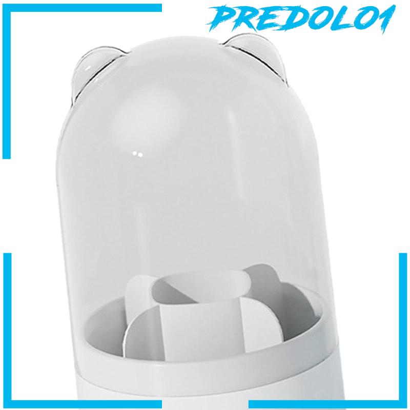 [Predolo1] Kotak Penyimpanan Brush Makeup 5kisi Lucu Untuk Organizer Meja