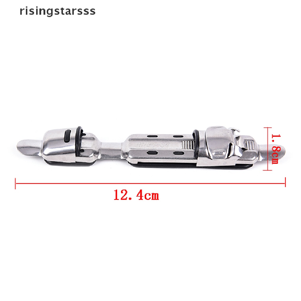 Rsid Span-new stainles steel Joran Pancing Roda Dudukan Tiang deck reel Klip fitted deck seat Jelly