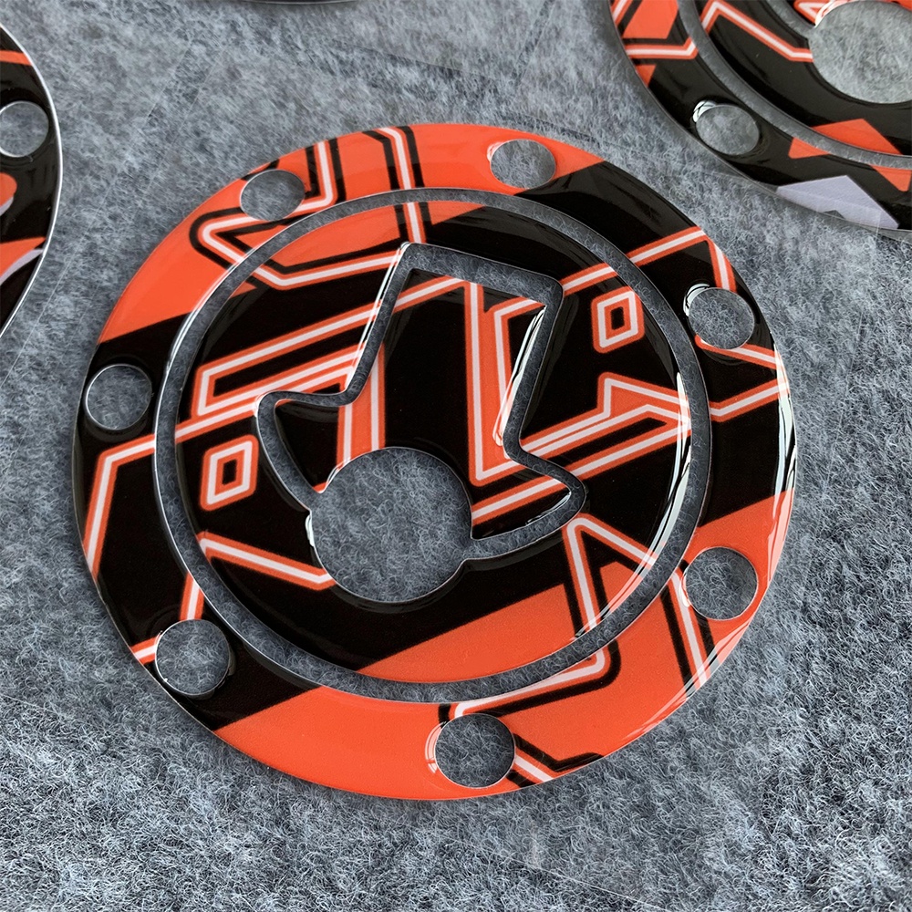 Ktm390 DUKE790 Stiker Modifikasi Body Motor 3D Reflektiffuel Tank Fuel Cap Sticker Cover Scratch Decal