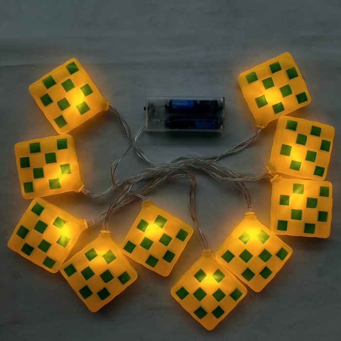 GROSIR Lampu Lebaran Ketupat Murah Dekorasi Rumah Hiasan Ramadhan Idul Fitri Dekorasi Idul Fitri Harga Grosir Termurah