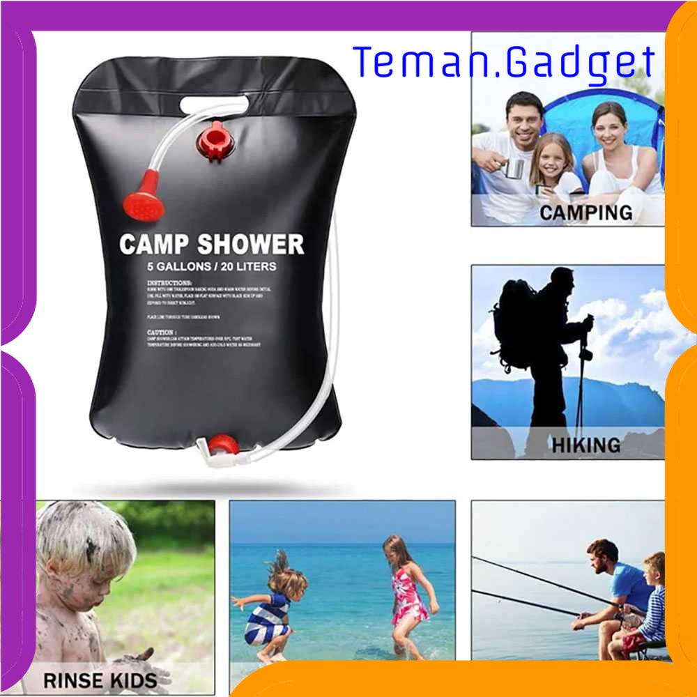 TG - ART Winmax Kantong Air Shower Mandi Camp Shower Bag 20 L - YYEDC