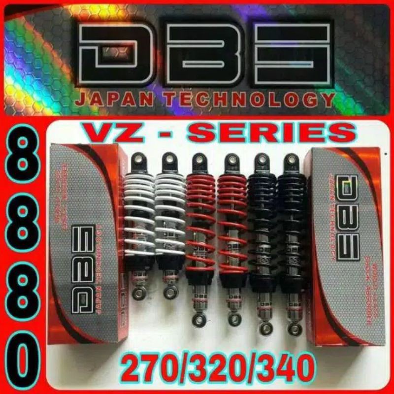 [ BISA COD ] SHOCKBREAKER DBS MGV 270MM 280MM SHOCK BREAKER SHOK DBS JUPIT