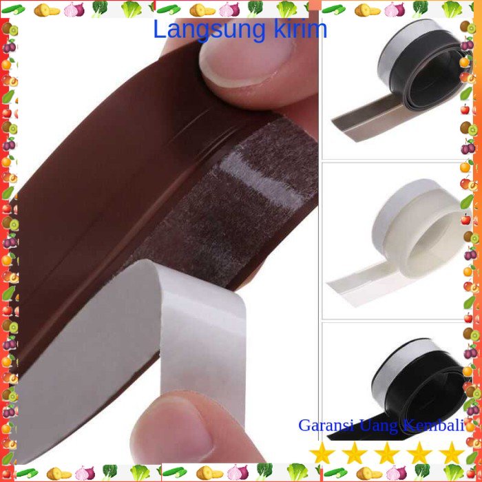 

Alloet Lakban Rubber Flex Door Seal Strip Seal 5M TP39 - 25 mm x 5 M