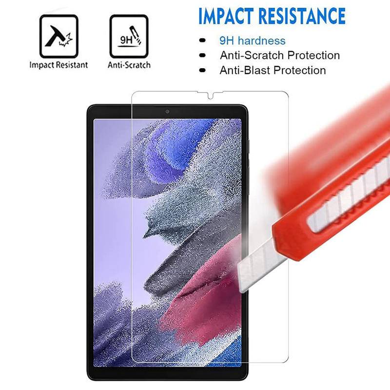 3pcs Tempered Glass Untuk Samsung Galaxy Tab S8 S7 Plus Ultra S7+S8+S6 A7 Lite A8 2021 S5e Pelindung Layar Tablet Film Untuk Samsung Tab A 8.0 2015 8.4 2020 10.1 10.5 2019