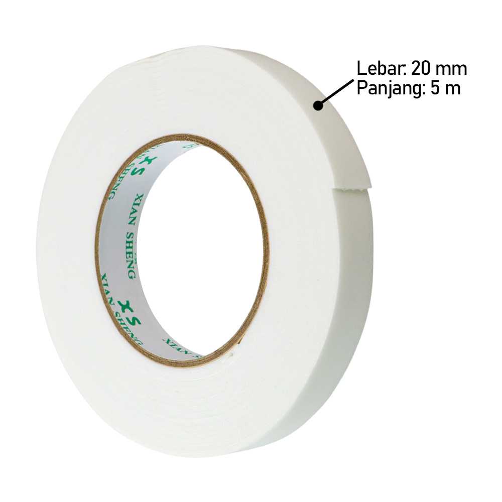 (BISA COD) FTIHSHP XIAN SHENG Perekat Double Tape Adhesive No Trace Sticker - J4703