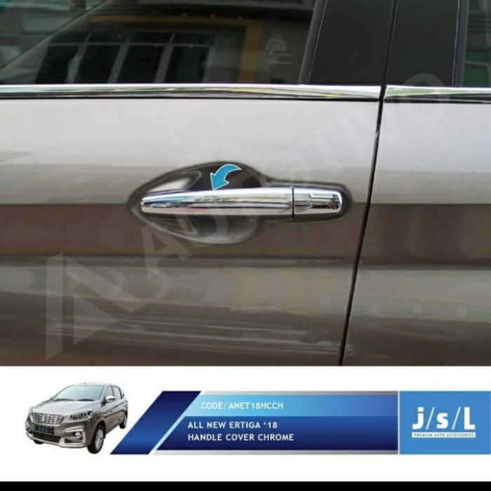 JSL ALL NEW ERTIGA 2018 Cover Handle / Handle Cover Chrome