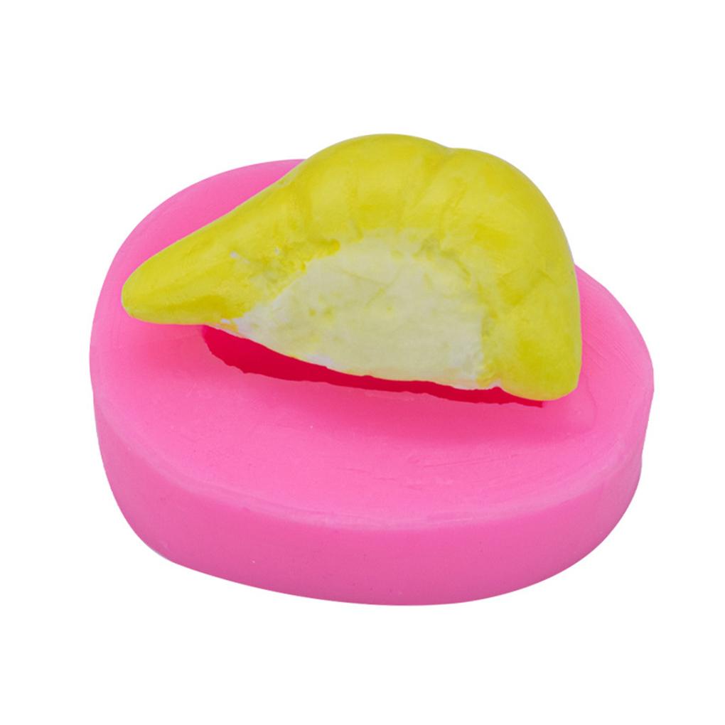 Cetakan Kue Bentuk Durian Bahan Silikon Lucu 3D Reusable Washable Home Bakery Coklat DIY Mould Molding Alat Aksesoris