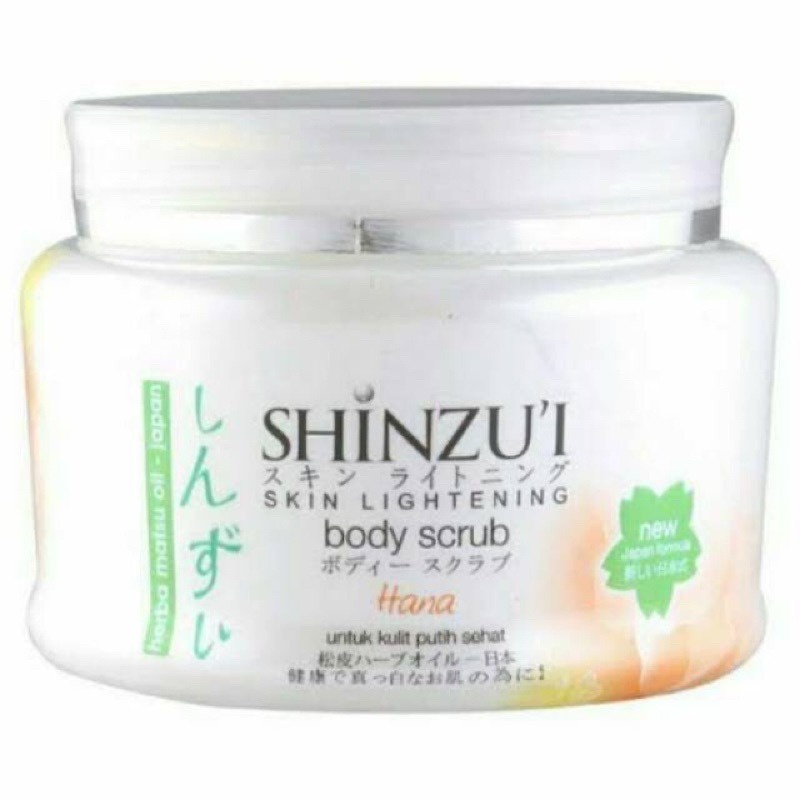 SHINZUI BODY SCRUB LULUR 200G / LULUR SHINZUI SAKURA, Hanna, MATSU, MYORI, KENSHO