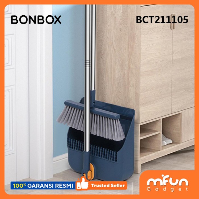 BONBOX Broom Set Alat Sapu Pengki Pembersih Lantai Tongkat Set BCT2111