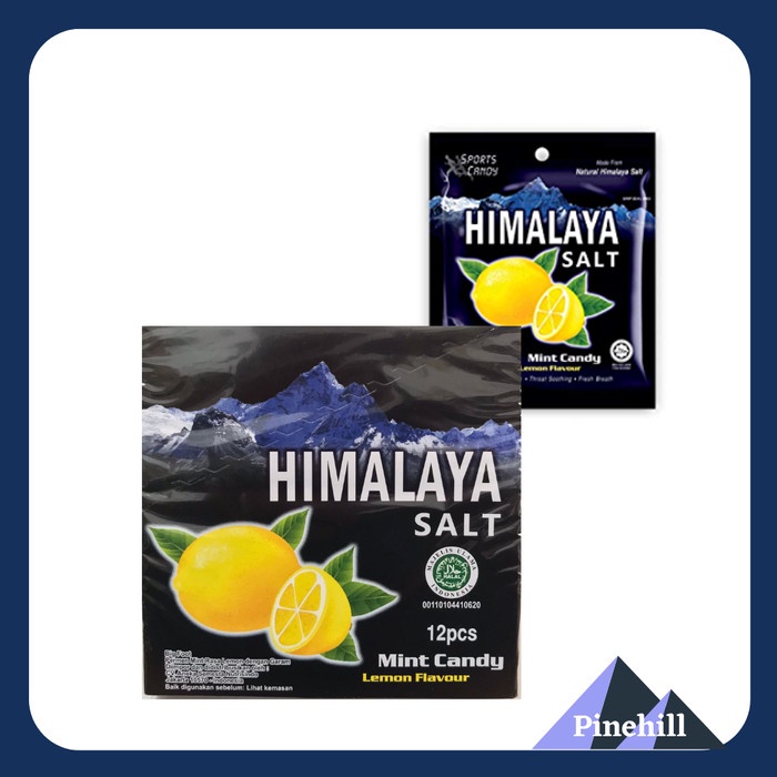 

✨NEW✨ -Himalayan / Himalaya Salt Candy Lemon Mint - Permen Garam Himalaya- 1.1.23