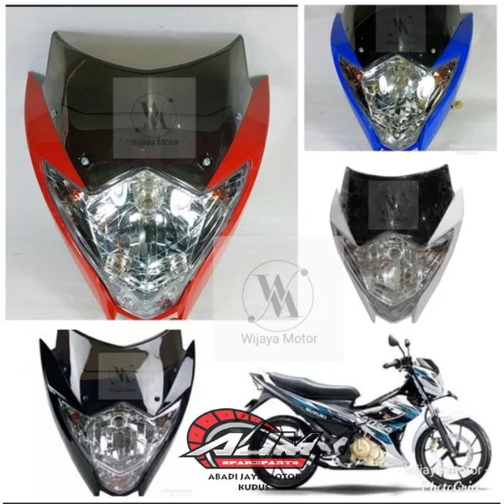 TOTOK BATOK KEPALA DEPAN SET LAMPU SATRIA FU NEW FACELIFT PERSIS