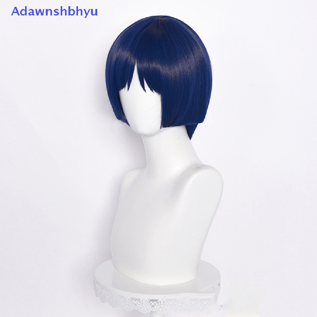 Wig Adhyu Genshin Impact Cosplay Scaramouche Wig Biru Wig Cosplay Anime Wig Halloween Wig ID