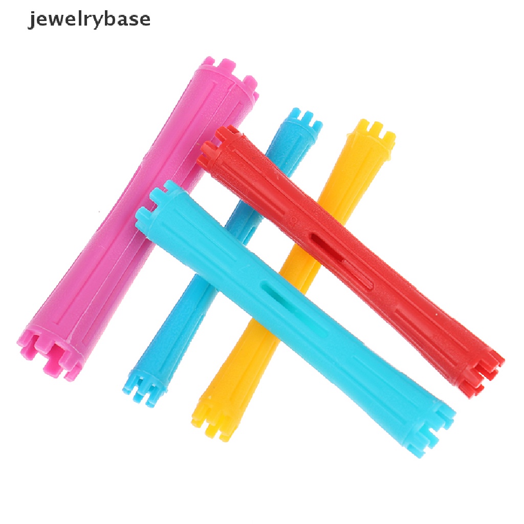 [jewelrybase] 1set 11ukuran Batang Perm Rambut Kit Bar Permanen Dingin Pengeriting Plastik Roll Butik