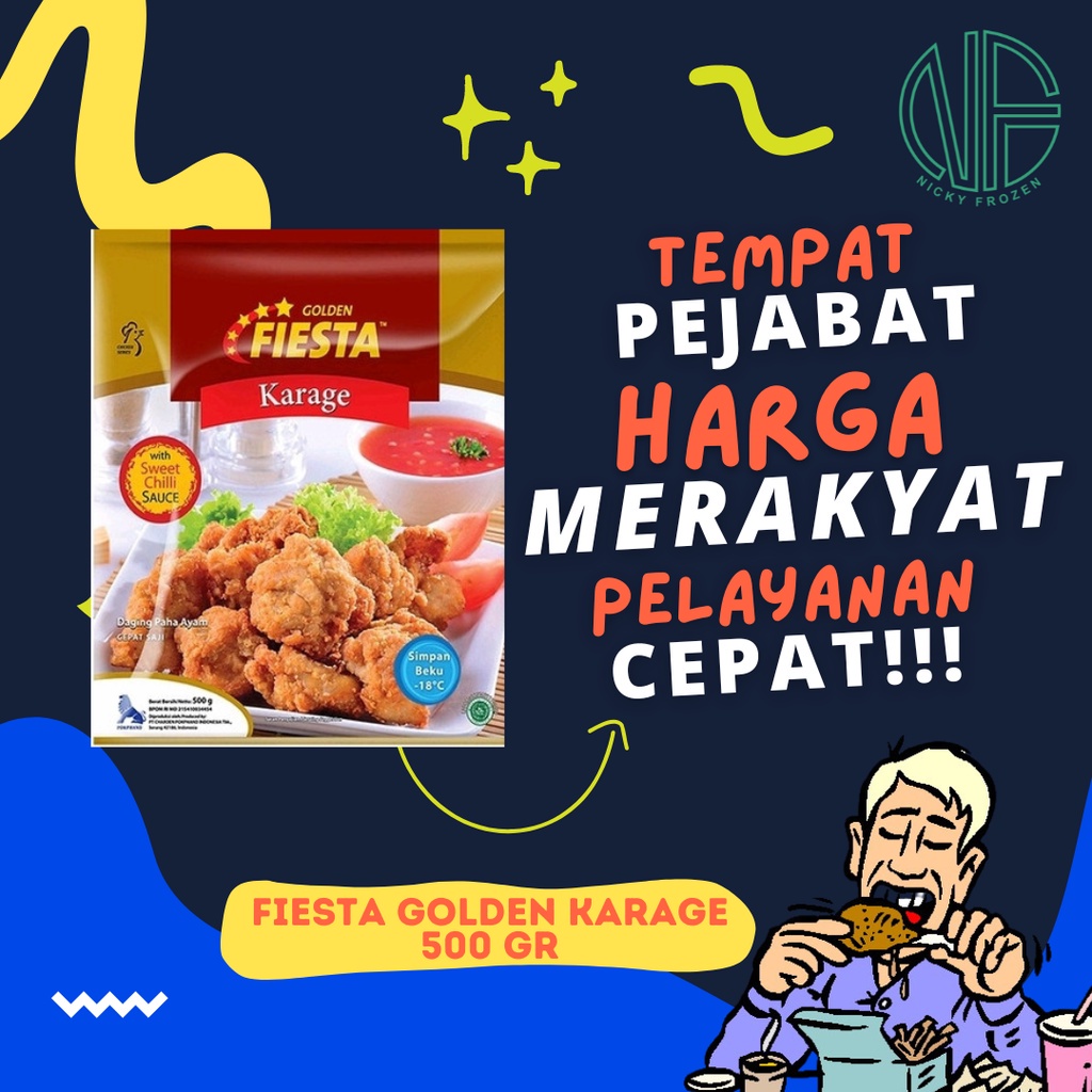 

FIESTA GOLDEN KARAGE 500gr