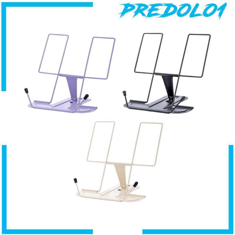 [Predolo1] Cookbook Holder Organizer Display Portable Ringan Untuk Membaca Buku Masak