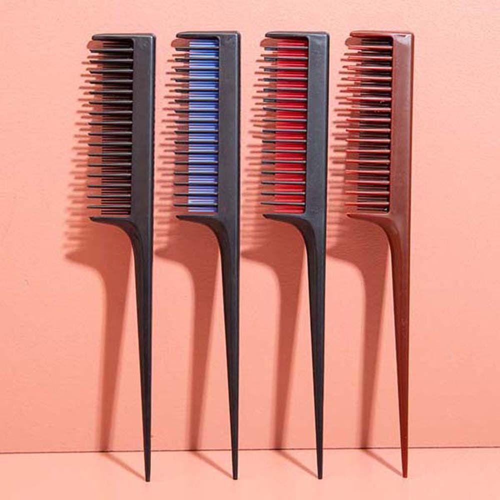 Sisir Runcing Agustina Portable Profesional Ekor Runcing Pro Salon Mewarnai Aksesoris Rambut Hairdressing Hair Dye Comb